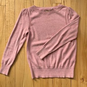 Barbour Bowland Knit Pink Women’s Sweater 100% Cotton (Great Fall Sweater!)